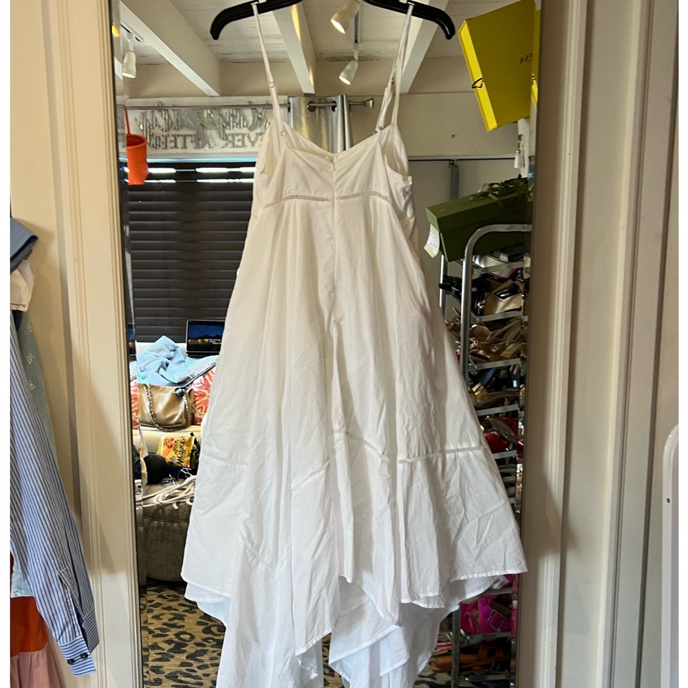 Forever 21 white handkerchief dress size medium - Picture 2 of 3